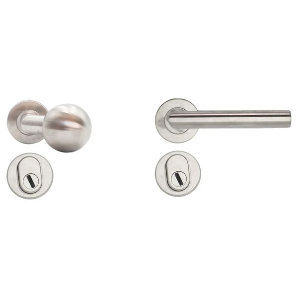 vidaXL Voordeur 100x200 cm aluminium wit