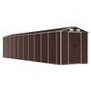 vidaXL Tuinschuur 191x895x198 cm gegalvaniseerd staal bruin
