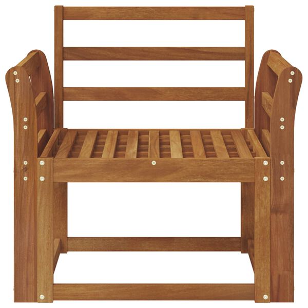 vidaXL Tuinbank Massief Acaciahout Naturel