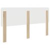 vidaXL Hoofdbord Sonoma Eiken 180 cm Bewerkt hout