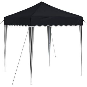 vidaXL Pop-up partytent 195 x 195 x 245 cm Antracietkleurig
