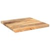 vidaXL Tafelblad vierkant 60x60x2,5 cm massief mangohout