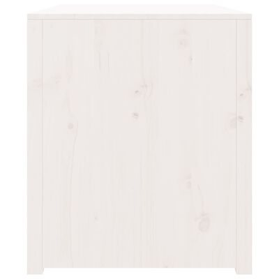 vidaXL Keukenkast voor buiten 106x55x64 cm massief grenenhout wit