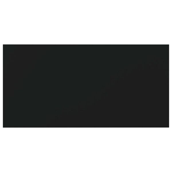 vidaXL Wandschappen 4 st 80x40x1,5 cm spaanplaat zwart