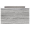 vidaXL Bedframe met lades grijs sonoma eiken 75x190 cm Small Single
