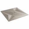 vidaXL Wandpanelen 24 st 50 x 50 cm Ster Beton XPS Schuim