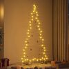 vidaXL Metalen kerstboom met standaard Goud 180 cm Poedergecoat staal