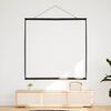 vidaXL Projectiescherm wandhangend 72 inch 1:1