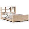 vidaXL Bedframe zonder matras massief grenenhout 140x190 cm