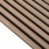 vidaXL Akoestische wandpanelen 2 st latten 60,5x60 cm eikenfineer