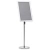 vidaXL Posterstandaard A3 aluminiumlegering zilverkleurig