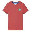 vidaXL Kindershirt 104 paprikakleurig