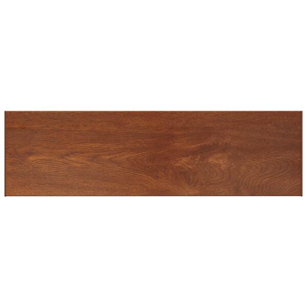 vidaXL Raamsokkel Bruin Hout 160 x 40 x 4,5 cm PVC