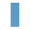 vidaXL Plissé rolgordijn 45x150 cm stofbreedte 44,4 cm polyester blauw