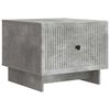 vidaXL Salontafel Betongrijs 49 x 50 x 40 cm Bewerkt hout