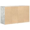 vidaXL Dressoir met lade Beton Grijs 120 x 36 x 69 cm Bewerkt hout