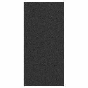 vidaXL Deurmat Antraciet en Zwart 120 x 250 cm 100% Polyamide