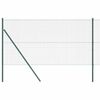 vidaXL Grond Fix Gelast Draadhek 25 x 1,4 m (B x H) PVC-Coated Staal