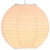 vidaXL Hanglamp E27 &Oslash;30 cm wit