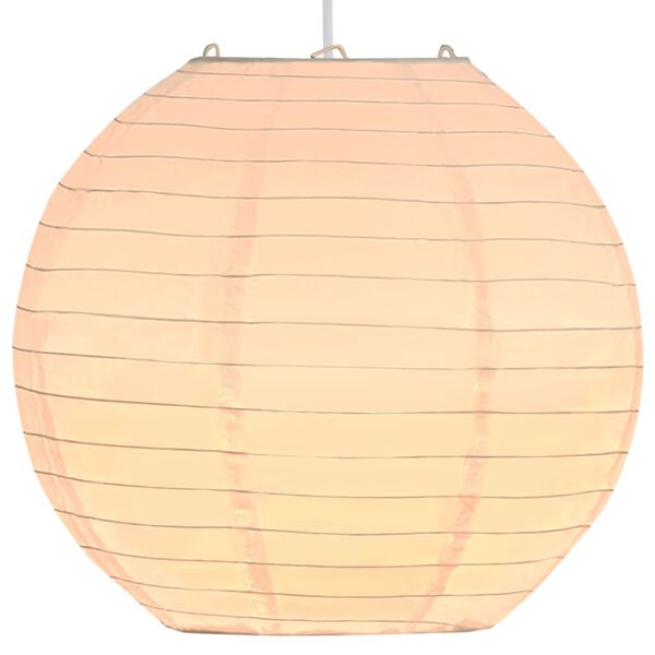 vidaXL Hanglamp E27 &Oslash;30 cm wit
