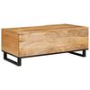 vidaXL Salontafel Artisan Eiken 100 x 54 x 40 cm Massief Mango Hout