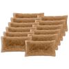 vidaXL Kussen met kussen HEERLEN 12 st Taupe PV Fleece