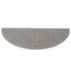vidaXL Trapmatten zelfklevend 15 st sisal-look 65x21x4cm zilverkleurig