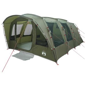 vidaXL Tunneltent Olijfgroen 435 x 320 x 187 cm Polyester en staal