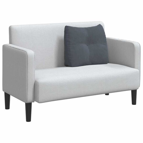 vidaXL Rugkussen Donkergrijs 60 x 24 x 50 cm Fluweel