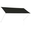 vidaXL Luifel uittrekbaar 250x150 cm antraciet