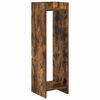 vidaXL Plantenstandaard Gerookte Eik 30 x 30 x 100 cm