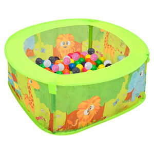 vidaXL Ballenbak voor kinderen met 300 ballen 75x75x32 cm