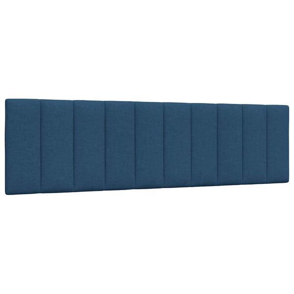 vidaXL Hoofdbordkussen "Hanko" 180 cm stof blauw