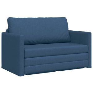 vidaXL Slaapbank Blauw 124 x 71 x 78 cm Stof
