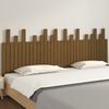 vidaXL Hoofdbord wandmontage 204x3x80 cm grenenhout honingbruin