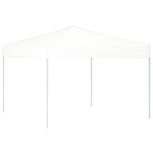 vidaXL Partytent inklapbaar 3x3 m wit