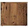 vidaXL Tv-meubel 80x34x30 cm bewerkt hout oud houtkleurig