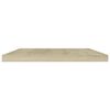 vidaXL Wandschappen 4 st 60x10x1,5 cm spaanplaat sonoma eikenkleurig