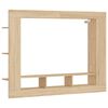 vidaXL Tv-meubel 152x22x113 cm bewerkt hout sonoma eikenkleurig