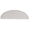 vidaXL Trapmatten zelfklevend Sisal-Look 30 st 65x21x4cm zilverkleurig