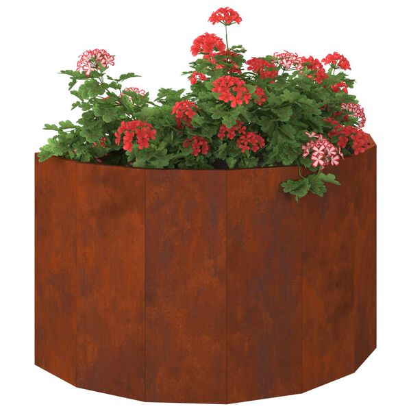 vidaXL Plantenbak Roestig 90 x 45 x 50 cm Cortenstaal