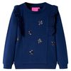 vidaXL Kindertrui 128 marineblauw