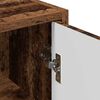 vidaXL Badkamer Kast Oud Hout 39 x 23,5 x 65 cm Bewerkt hout & Metaal
