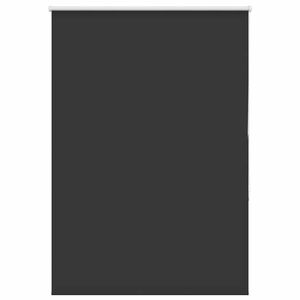 vidaXL Rolgordijn verduisterend 105x130 cm stofbreedte 100,7 cm zwart