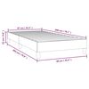 vidaXL Boxspring bed 90x200 cm stof zwart