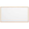 vidaXL Magnetisch whiteboard met massief grenenhouten frame 100x55 cm