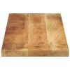 vidaXL Tafelblad rechthoekig 70x30x2,5 cm massief ruw mangohout
