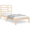 vidaXL Bedframe massief hout 75x190 cm