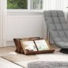 vidaXL Tijdschrift Rek Oudhout 65 x 53 x 28,5 cm Bewerkt hout