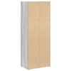 vidaXL Boekenkast 40x24x102 cm bewerkt hout grijs sonoma eikenkleurig